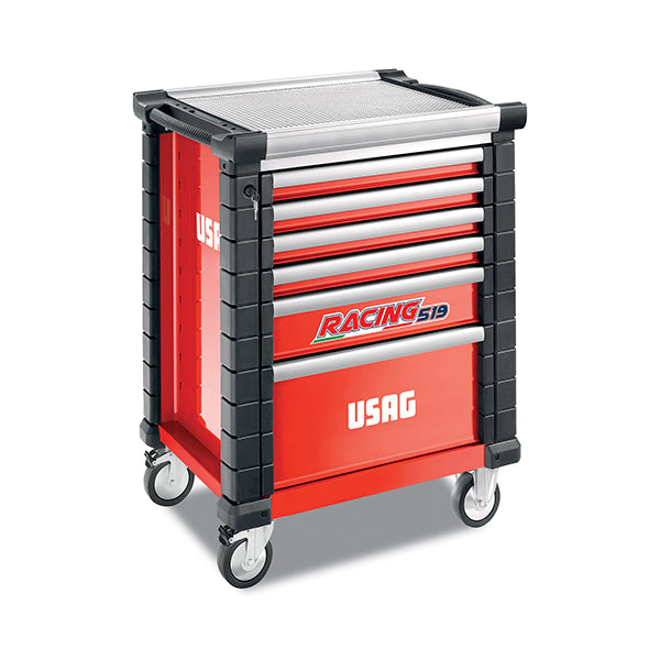 519 RS6/3V - Carrello racing - 6 cassetti (vuoto) - Usag - U05190506 519 RS6/3V - Carrello racing - 6 cassetti (vuoto) - Usag - U05190506